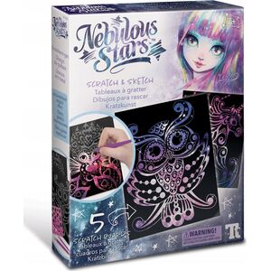 Nebulous Stars NEBULOUS STARS rinkinys Scratch and Sketch, 11014