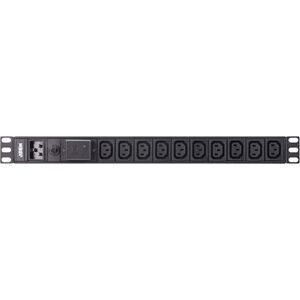Aten Aten PE0210SG Basic 1U PDU with surge protection | Aten | PE0210SG Basic 1U PDU with surge protection | Black