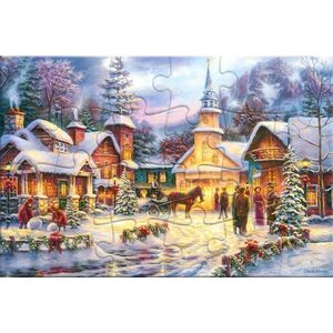 Castorland Puzzlowa kartka pocztowa Faith Runs Deep