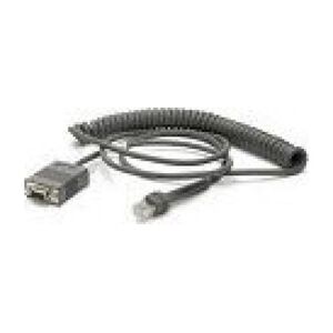 Zebra Zebra CBA-RF2-C09ZAR kabel równoległy Czarny 2,8 m RS232 DB9