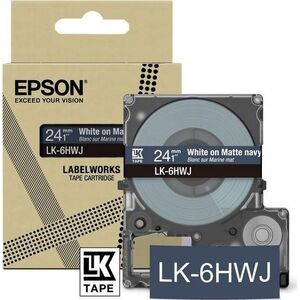 Epson Epson LabelWorks LK-5HWJ - Matt - dunkelblau-weiss - Rolle (1,8 cm) 1 Kassette(n) Band