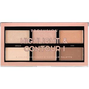 ProFusion Profusion, Profusion, Illuminating, Contouring Palette, 7.8 g For Women