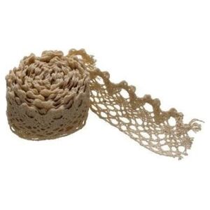 Dekoracja świąteczna BREWIS Koronka 35mmx2m wzór 3