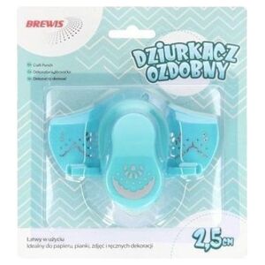 Dekoracja świąteczna BREWIS Dziurkacz ozdobny brzegowy - Falbanka 2,5cm