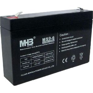 PowerWalker MHB Akku MS9-6 - 6V 9Ah Blei-Akku f�r USV