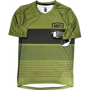 100% Koszulka męska 100% AIRMATIC Jersey krótki rękaw Army roz. M (NEW 2023)