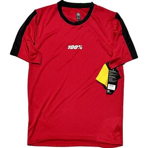 100% Koszulka męska 100% RIDECAMP Jersey krótki rękaw Dark Red roz. M (NEW)