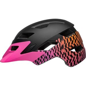 Bell Kask dziecięcy BELL SIDETRACK Rozmiar kasku: Uniwersalny(47-54 cm), Wybierz kolor: Wavy Checks Matte Pink