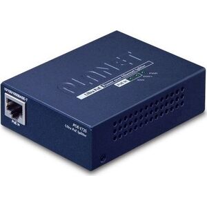 Adapter powerline Planet PLANET POE-172S rozgałęziacz sieciowy Czarny Obsługa PoE