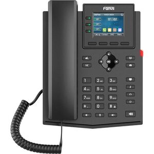 Telefon Fanvil Fanvil X303W telefon VoIP Czarny 4 linii LCD Wi-Fi