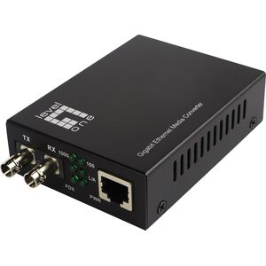 Konwerter światłowodowy LevelOne LevelOne GVT-2003 konwerter sieciowy 1000 Mbit/s 1310 nm Pojedynczy Czarny
