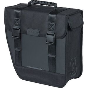 Basil Sakwa miejska pojedyncza BASIL TOUR WATERPROOF SINGLE PANNIER BAG LEFT 14L, Hook On System, wodoodporna left black (NEW 2024)