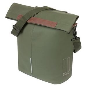 Basil Sakwa Miejska Pojedyncza BASIL CITY BICYCLE SHOPPER 14-16L, Hook-On System, moss green (NEW 2024)