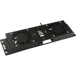 Lanview Lanview 2 FANS, ON/OFF CONTROLLED FAN MODULE Juodas