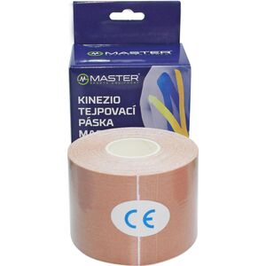 Master Taśma Kinezjologiczna MASTER 5 cm x 5 m Brązowa