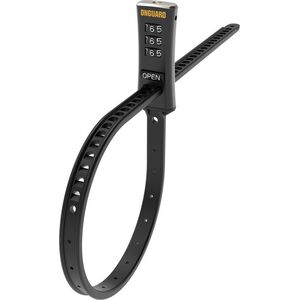 OnGuard Zapięcie rowerowe ONGUARD 8078 Zip Lock - 10mm 180cm - SZYFR black (NEW 2024)
