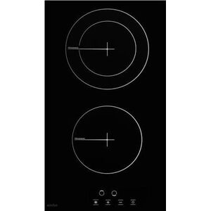 Płyta grzewcza Simfer Simfer | Hob | H3.020.DEBSP | Vitroceramic | Number of burners/cooking zones 2 | Touch | Black