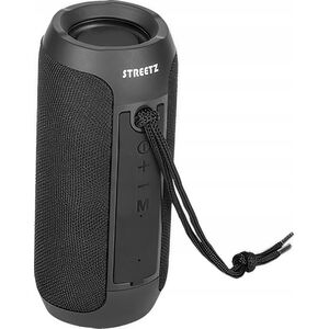 Głośnik Streetz Streetz Nešiojama kolonėlė Bluetooth, 2x5W, AUX, micro SD lizdas, juoda / S250-BLK / 6612033