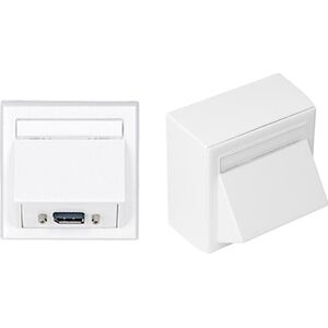 VivoLink Vivolink WI221196 gniazdko elektryczne DisplayPort Biały