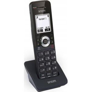 Telefon Snom Snom M10 Office Handset Telefon w systemie DECT Nazwa i identyfikacja dzwoniącego Czarny