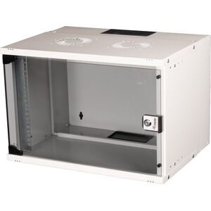 Szafa Equip Equip Wandgehäuse 19"  07U 540x400mm Glastür  grau