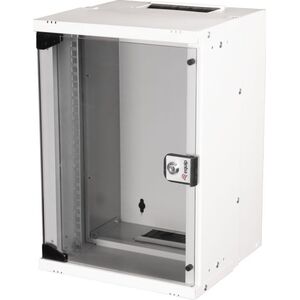 Szafa Equip Equip Wandgehäuse 10"  09U 300x300mm Glastür  grau