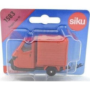Siku SIKU 1583 Piaggio Ape tuktuk skrzynia platforma ładunkowa pojazd metalowy
