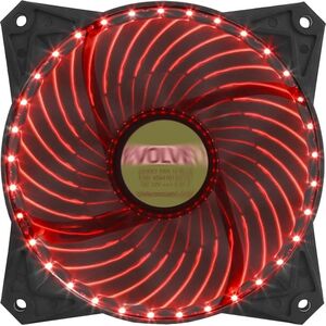 Ανεμιστήρας Evolveo Αναπνευστήρας EVOLVEO 12L2RD 120mm, 33 LED, κόκκινο, 3pin 11250300 8594161338192