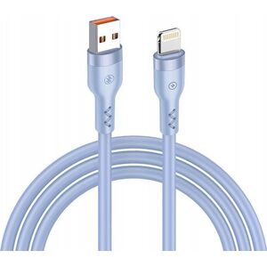 Kabel USB T-Phox KABEL T-PHOX BOLD USB/LIGHTNING 3A SKY BLUE (120W FOR XIAOMI)