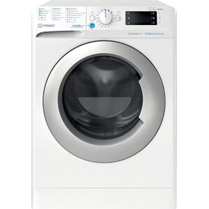 Pralko-suszarka Indesit INDESIT | Washing machine with Dryer | BDE 76435 WSV EE | Energy efficiency class B/D | Front loading | Washing capacity 7 kg | 1351 RPM | Depth 54 cm | Width 60 cm | LCD | Drying system | Drying capacity 6 kg | Steam function | Wh
