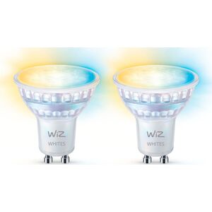 Signify WiZ White GU10 Tunable 60W Glas Zweierpack