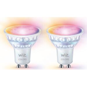 Signify WiZ White & Color GU10 Tunable  60W Glas Zweierpack
