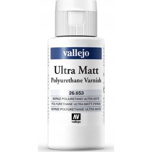Vallejo Vallejo: Ultra Matt Polyurethane Varnish 60ml