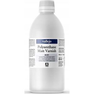 Vallejo Vallejo: Matt Polyurethane Varnish 500ml