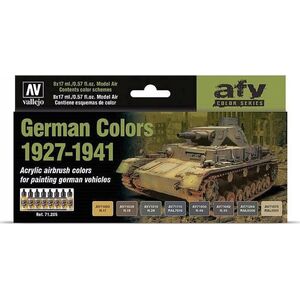 Vallejo Vallejo: AFV - German Colors 1927-1941 8x17
