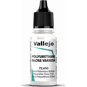 Vallejo Vallejo: 72.650 - Gloss Polyurethane Varnish (18 ml)