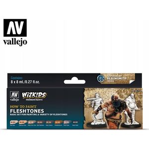 Vallejo Vallejo: Wizkids - Fleshtones 8x8 ml