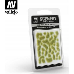Vallejo Vallejo: Scenery - Wild Tuft - Light Green (4)x35