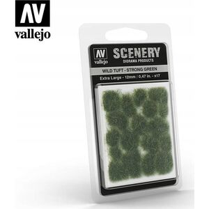 Vallejo Vallejo: Scenery - Wild Tuft - Strong Green 12x17