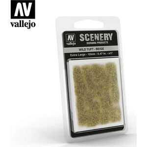 Vallejo Vallejo: Scenery - Wild Tuft - Beige (12 mm)x17