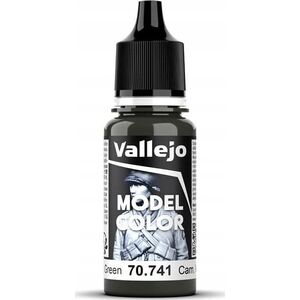 Vallejo Vallejo: 70.741 - Model Color - Camouflage Black Green (18 ml)