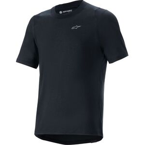 Alpinestars Koszulka krótki rękaw ALPINESTARS A-DURA DRI WOOL SS JERSEY, Black Rozmiar: M