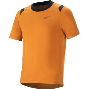 Alpinestars Koszulka krótki rękaw ALPINESTARS A-DURA DRI WOOL SS JERSEY, Dark Gold Rozmiar: XL