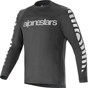 Alpinestars Koszulka długi rękaw ALPINESTARS A-DURA DRI OSCAR LS JERSEY, Black Reflective Rozmiar: XL