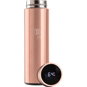 Berlinger Haus INTELIGENTNY TERMOS STALOWY 0.45L Z WSKAŹNIKIEM TEMPERATURY LED BERLINGER HAUS ROSE GOLD BH-7954