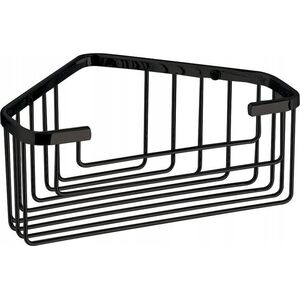 Koszyk prysznicowy Sourcing CORNER SHOWER BASKET BLACK