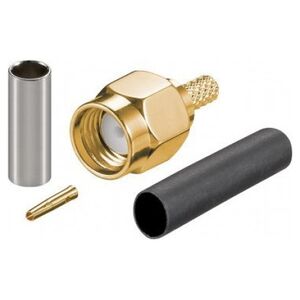 Goobay Wtyk zaciskany RP-SMA - Typ kabla RG 174/RG 316