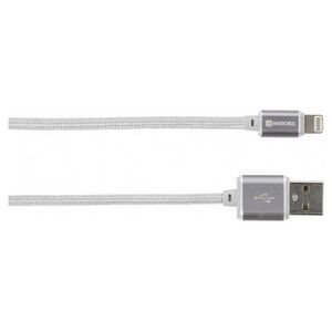 Kabel USB Triton Lightning - USB-A 1 m Srebrny (RB72674)