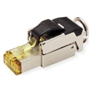 Roline ROLINE złącze RJ45 do montażu w terenie kat. 6A (klasa EA), STP, srebrne