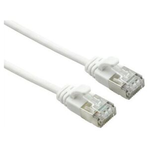 Roline Kabel ROLINE U/FTP DataCentre Cat.7, LSOH, ze złączami RJ45 (500 MHz / Class EA), bardzo cienki, biały, 0,5 m